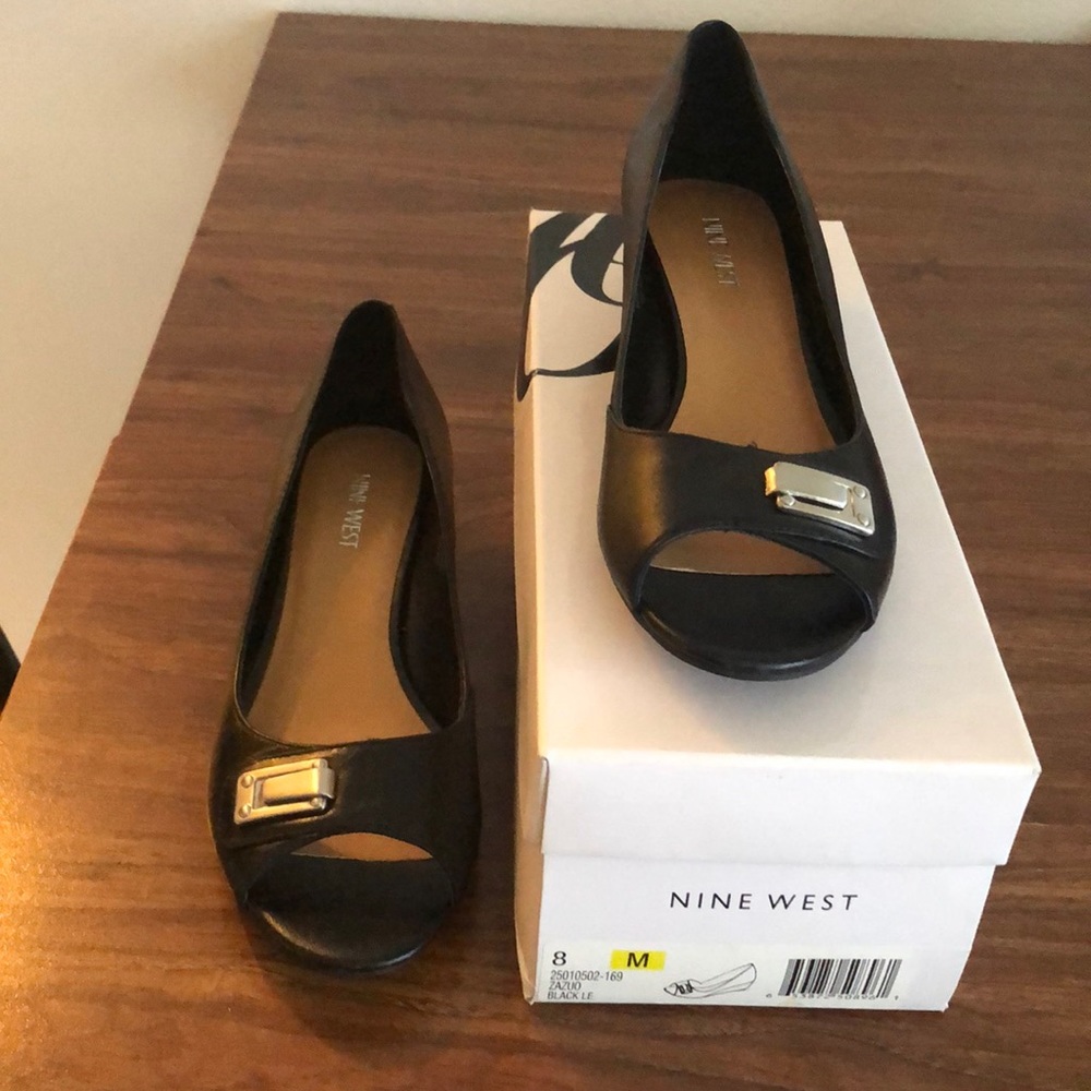 Nine West “Zazuo” Peep Toe